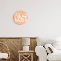 Stupell Industries Hocus Pocus Halloween Phrase Wall Plaque Art