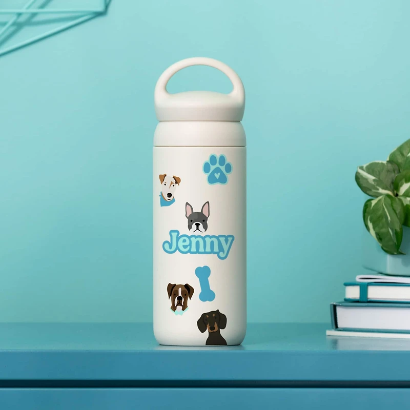 Cricut® White US Letter Waterproof Sticker Set, 6ct.