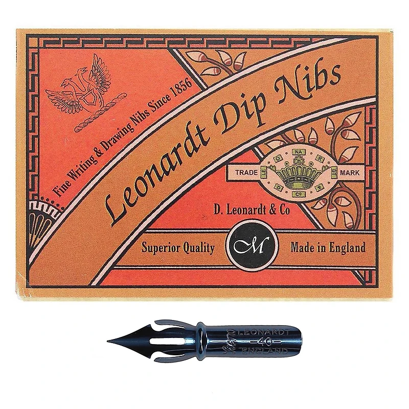 Manuscript Leonardt Copperplate Shorthand Dip Nibs, 24ct.