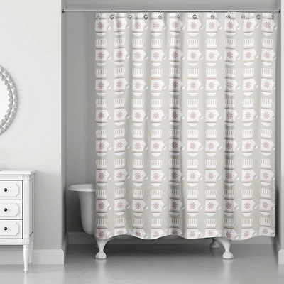 Warm & Cozy Mittens Shower Curtain