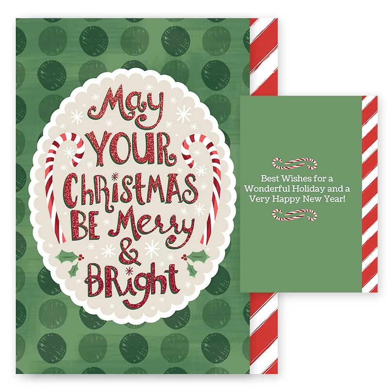 Hortense B. Hewitt Co. Sparkle Holiday Cards