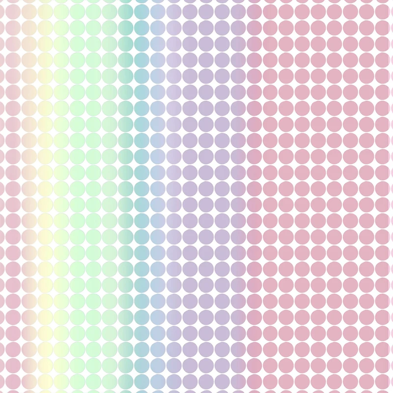 Cricut® Holographic Iron-On Seaglass Mosaic Circles