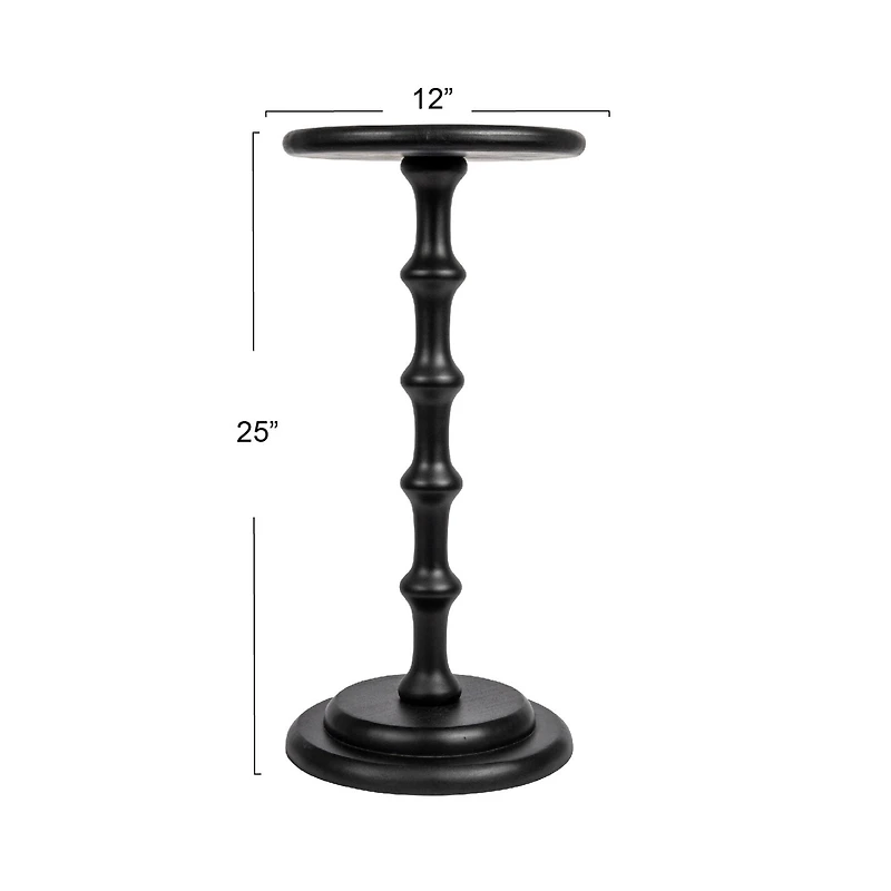 Hello Honey® 25" Pedestal Cocktail Side Table