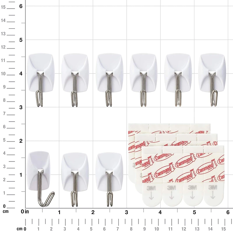 Command™ Small Wire Hooks