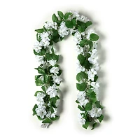 6ft. White Hydrangea Chain Garland by Ashland®