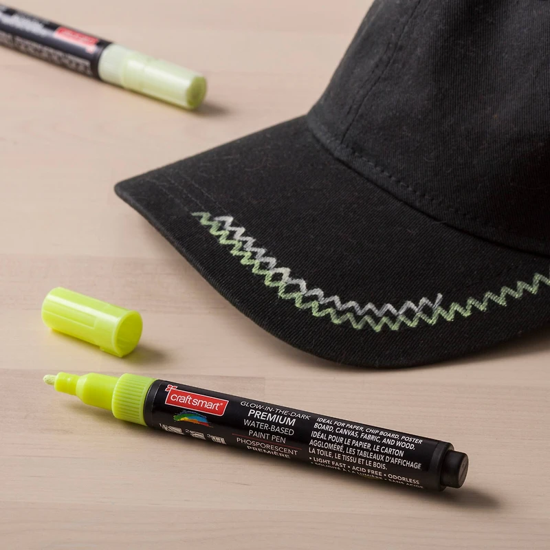 Premium Medium Tip Glow-in-the-Dark Water-Based Paint Pen by Craft Smart