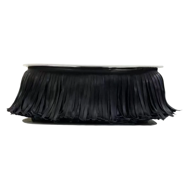 4" Faux Leather Fringe Trim by Celebrate It