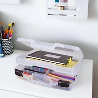 Artbin® 15'' Quick View™ Deep Base Divide Lift-Out Case