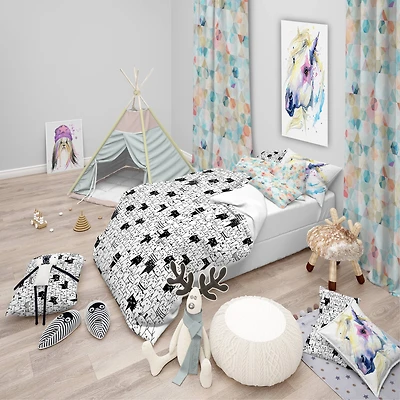 Designart 'Cats Pattern