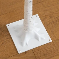 4ft. Pre-Lit Artificial Valentine's Day Twig Tree with 48 Heart Shaped LED Lights and Red Berries