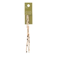 Gold Hematite Square Beads, 5mm by Bead Landing™