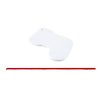 3.5" Stocking Ceramic Sublimation Ornaments, 3ct. by Make Market®