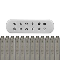 ImpressArt® 3mm Icon Metal Stamps Pack
