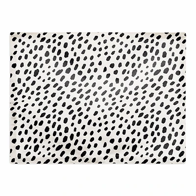 Monochromatic Spot Pattern 18" x 14" Cotton Twill Placemat