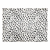 Monochromatic Spot Pattern 18" x 14" Cotton Twill Placemat