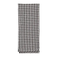 DII® Black Check Heavyweight Dishtowel & Dishcloth Set