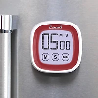 Escali Red Touch Screen Digital Timer