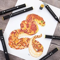 Spectrum Noir™ Classique Yellows Dual Tip Marker Set