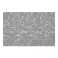 Leaping Cat Pattern I 27" x 18" Floor Mat