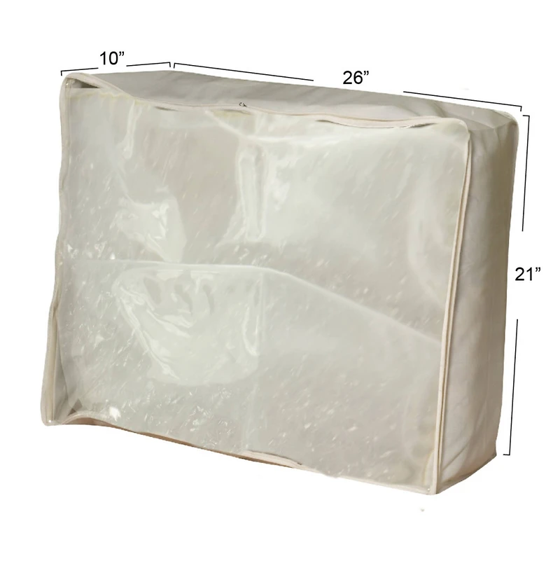 Household Essentials Canvas Blanket Storage Bag