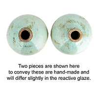 Hello Honey® Distressed Finish Brown & White Terracotta Vase Set