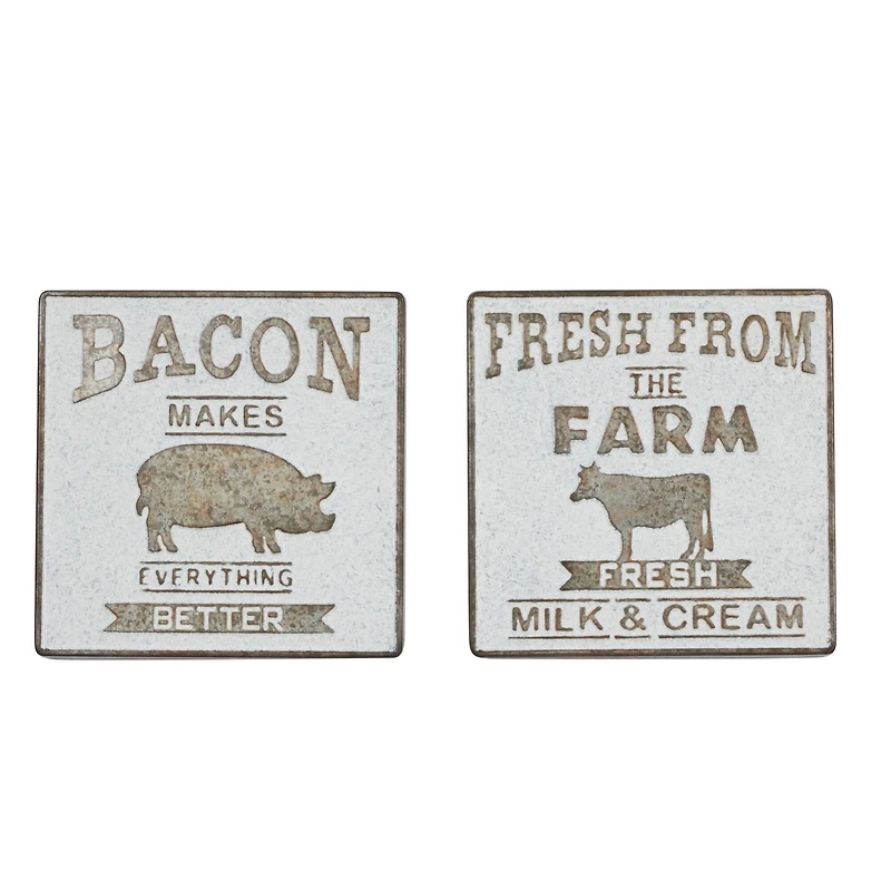 16" Farmhouse Wall Sign Set
