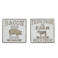 16" Farmhouse Wall Sign Set
