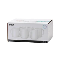 6 Packs: 6 ct. (36 total) Cricut® 15oz. White Ceramic Mug Blanks
