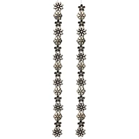 12 Packs: 32 ct. (384 total) Silver Metal Flower Beads by Bead Landing™