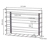 Household Essentials 14.5" Door Mount Cabinet Organizer