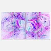 Designart - Light Purple Fractal Texture