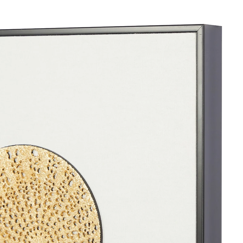 White Canvas Contemporary Wall Art