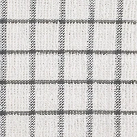 DII® Gray Combo Windowpane Dishcloths, 6ct.