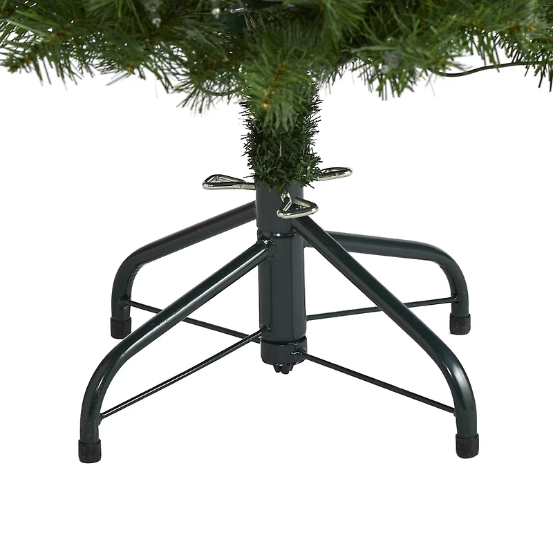 4ft. Pre-Lit Virginia Fir Artificial Christmas Tree, Clear Lights