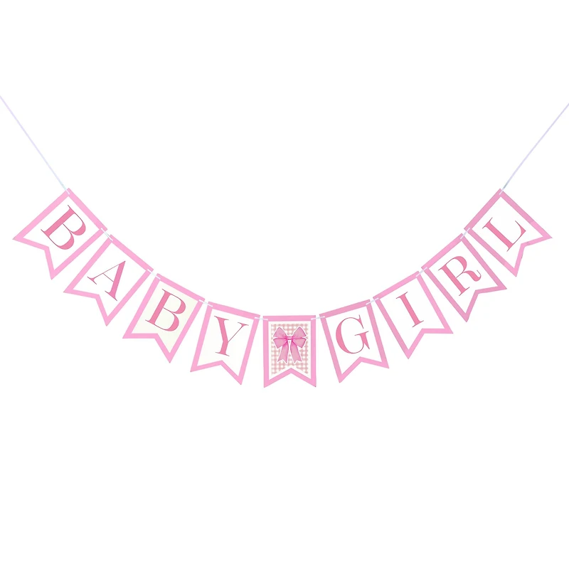 12 Pack: 9ft. Baby Girl Banner by Celebrate It™