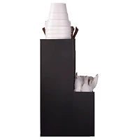 Mind Reader Black Coffee Caddy Condiment Storage Organizer