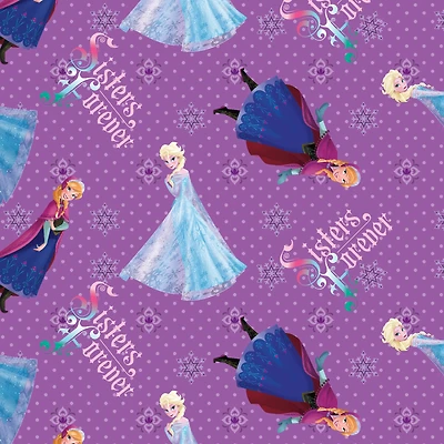 Disney® Frozen Sisters Forever Character Toss Cotton Fabric