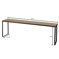 Organize It All Matte Black Over the Sink Shelf