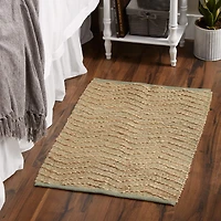 DII® Artichoke With Natural Jute Chevron Hand-Loomed Rug, 2ft. x 3ft.