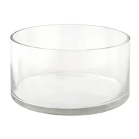 3.75" Clear Short Glass Cylinder Vase by Ashland®
