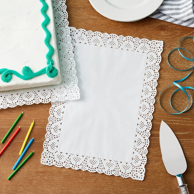 Rectangle Grease-Proof Doilies by Celebrate It®