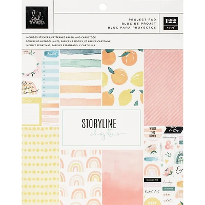Heidi Swapp Storyline Chapters Project Pad The Journaler, 7.5" x 9.5"
