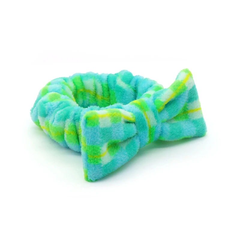 Green Checker Spa Headband by Creatology™