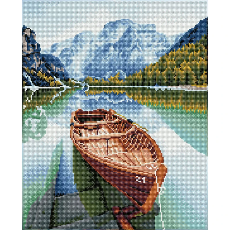 Diamond Dotz® Intermediate Level Fjord Travel Diamond Painting Kit