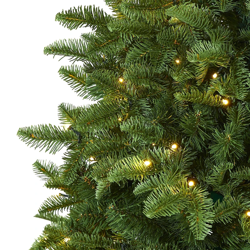 5ft. Pre-Lit Wyoming Fir Artificial Christmas Tree with Clear LED Lights