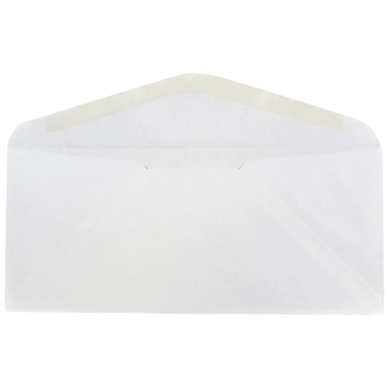 JAM Paper 5" x 11.5" White Commercial Envelopes