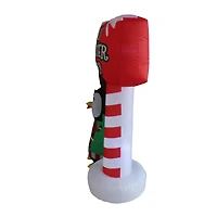 5ft. Inflatable Santa's Doggy Dare
