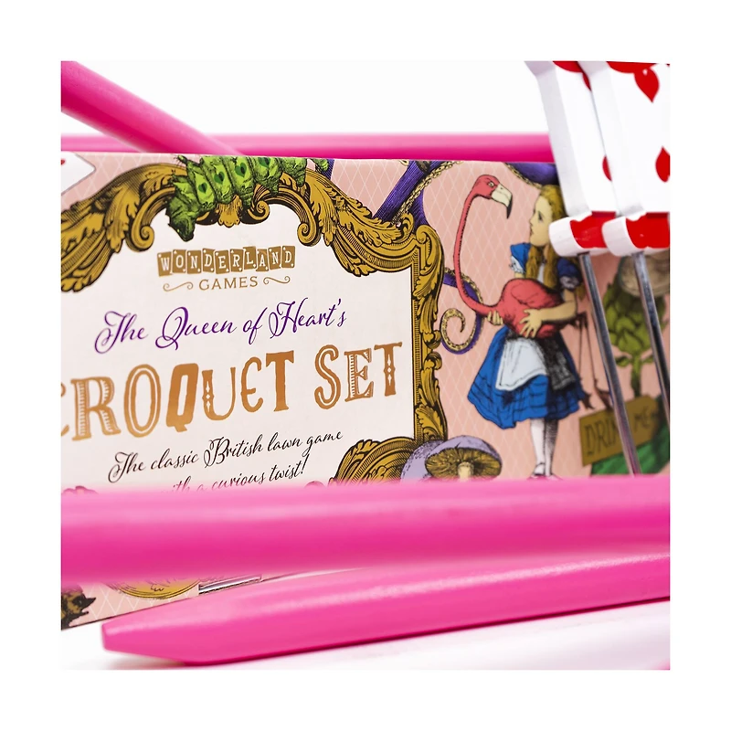 Wonderland Games - The Queen of Heart's Croquet Set
