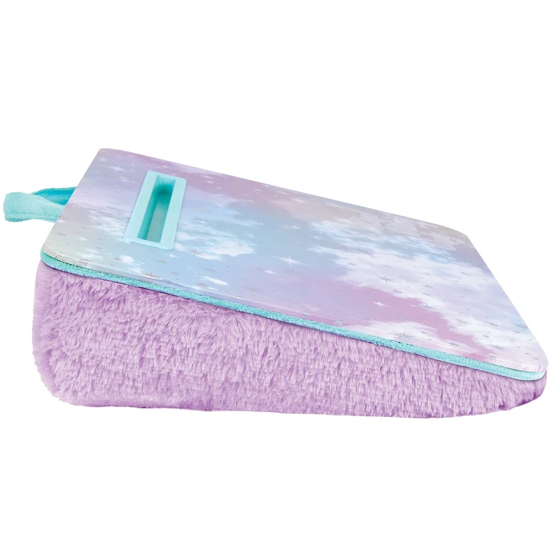 Make It Real™ 3C4G 12" x 17" Purple & Pastel Holowave Lap Desk