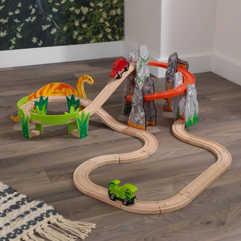 KidKraft Adventure Tracks™ Dino World Volcano Escape